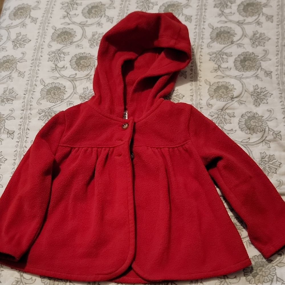 Cozy Red Kids Jacket